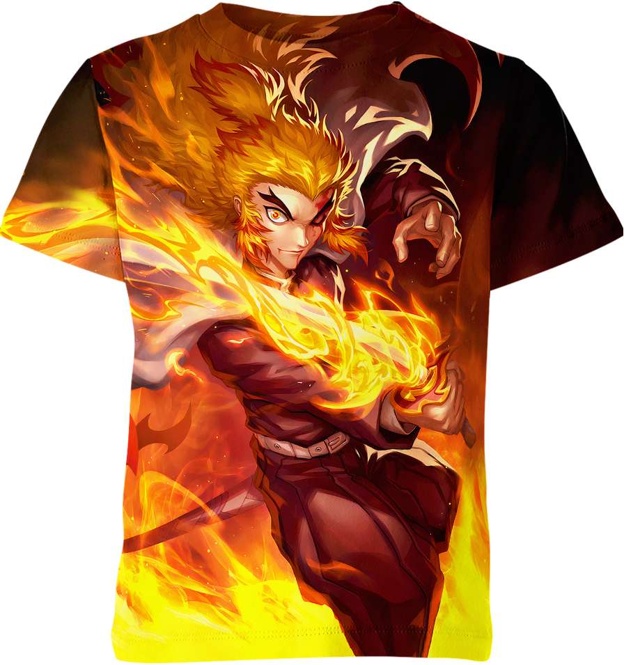 Rengoku Demon Slayer Shirt Secrettees