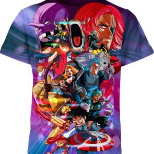 One Piece Avengers Shirt