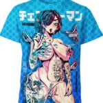 Himeno Chainsaw Man Ahegao Hentai Shirt