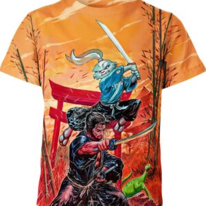 Usagi Yojimbo And Miyamoto Musashi Shirt