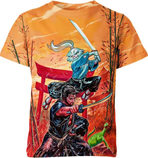 Usagi Yojimbo And Miyamoto Musashi Shirt