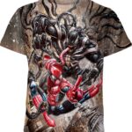 Spidey Vs Venom Marvel Comics Shirt