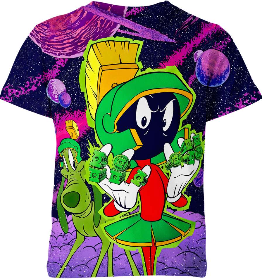 Marvin The Martian Looney Tunes Shirt