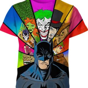 Batman And Villains Shirt