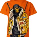 Scorpion Louis Vuitton Fendi Mortal Kombat Shirt