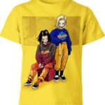 Android 17 Android 18 Dragon Ball Z Shirt