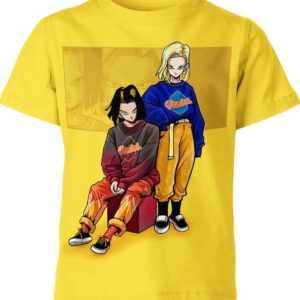 Android 17 Android 18 Dragon Ball Z Shirt