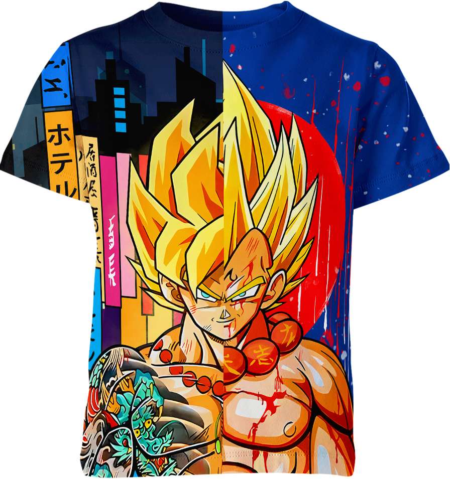 Goku Vegeta Dragon Ball Z Shirt