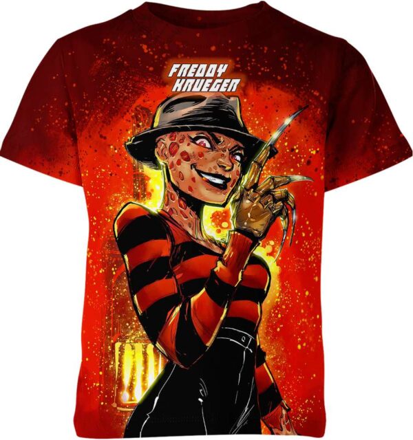 Female Freddy Krueger A Nightmare On Elm Street Shirt