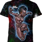 Woman Black Panther Marvel Comics Shirt