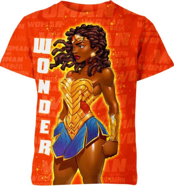 Black Wonder Woman DC Comics Shirt