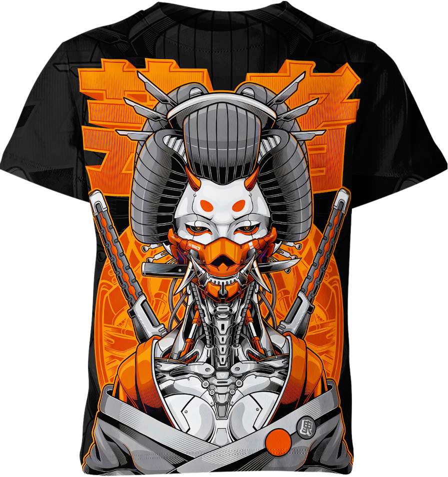 Geisha Cyberpunk Shirt