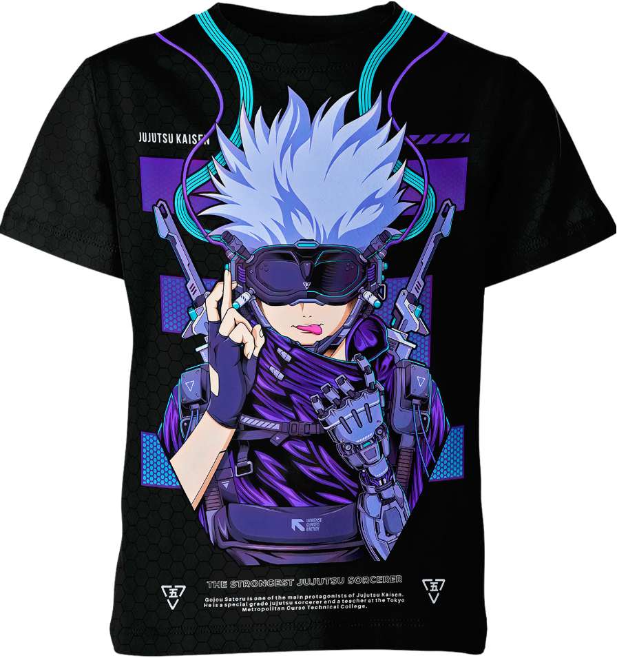 Gojou Satoru Cyberpunk Shirt