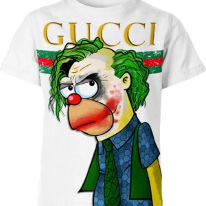 Homer Simpson Joker Gucci Shirt