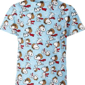 Snoopy Flying Shirt
