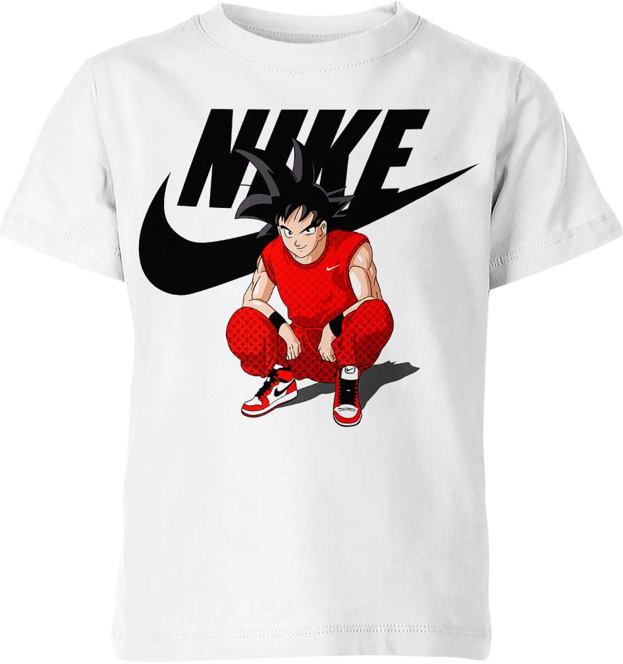 Son Goku Nike Louis Vuitton Dragon Ball Z Shirt