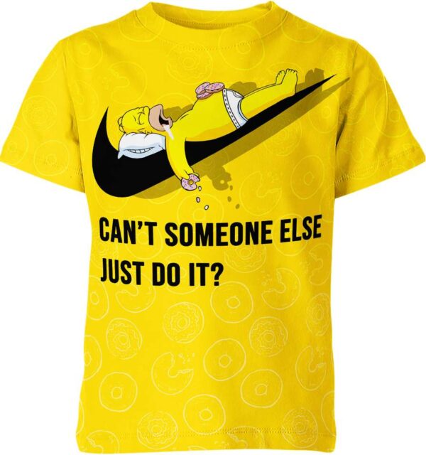 Homer Simpson Nike Shirt