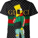 Bart Simpson Gucci The Simpsons Shirt