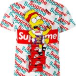 Bart Simpson Supreme Nike Shirt