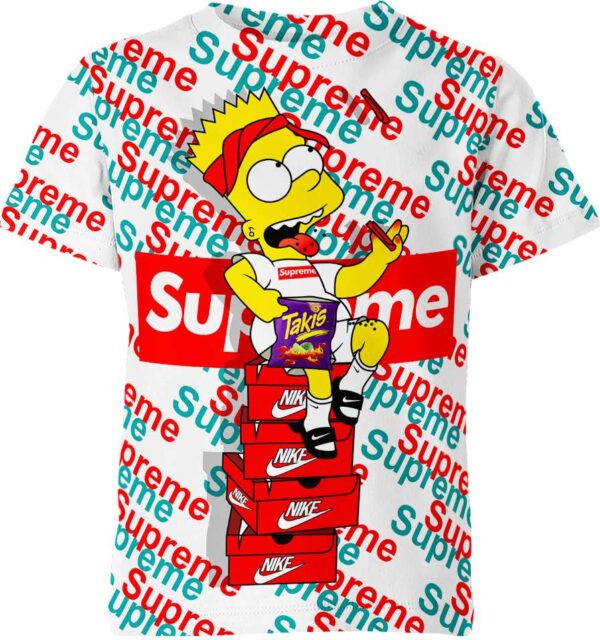 Bart Simpson Supreme Nike Shirt