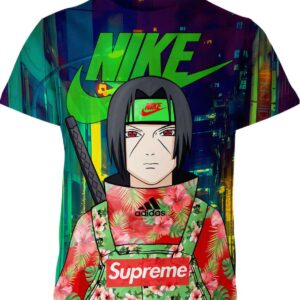 Itachi Uchiha Nike Adidas Supreme Shirt