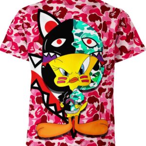 Tweety Bape Looney Tunes Shirt