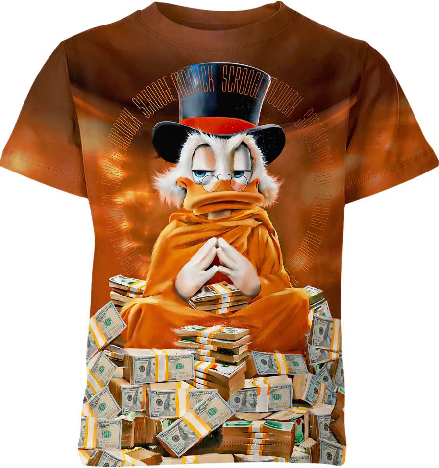 Scrooge Mcduck Dollar Shirt