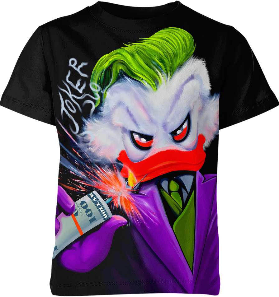 Scrooge Mcduck Joker Shirt