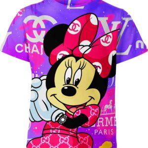 Minnie Mouse Chanel Gucci Shirt