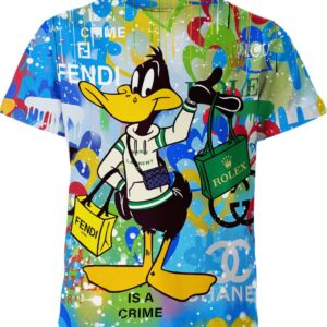 Daffy Duck Fendi Gucci Role Shirt
