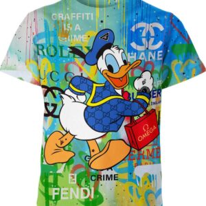 Donald Duck Gucci Omega Role Prada Shirt