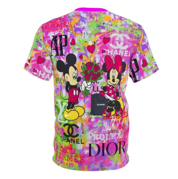 Mickey Mouse Minnie Mouse Louis Vuitton Gucci Chanel Fendi Shirt