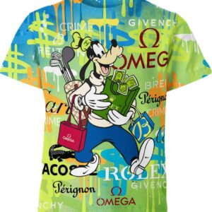 Goofy Omega Gucci Rolex Nike Chanel Shirt