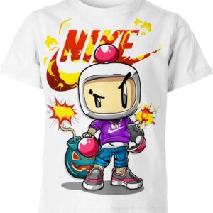 Bomberman Tattoo Nike Shirt