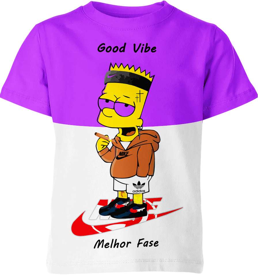 Bart Simpson Nike Adidas Shirt