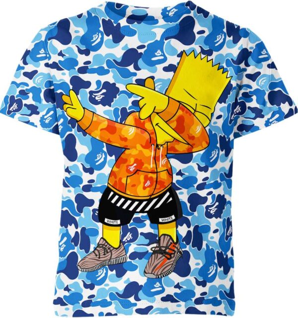 Bart Simpson Bape Yeezy Shirt