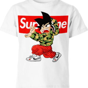 Son Goku Nike Bape Shirt
