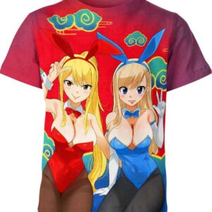 Lucy And Rebeca From Fairy Tail Shirt
