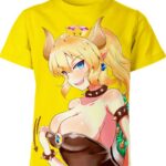 Bowsette From Mario Shirt