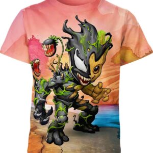 Baby Groot X Venom Shirt