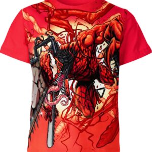 Carnage X Chainsaw Man Shirt