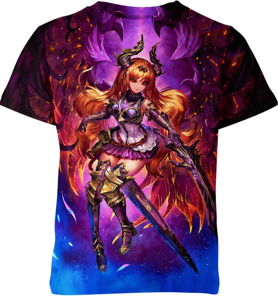 Dark Angel Olivia From Granblue Fantasy Shirt