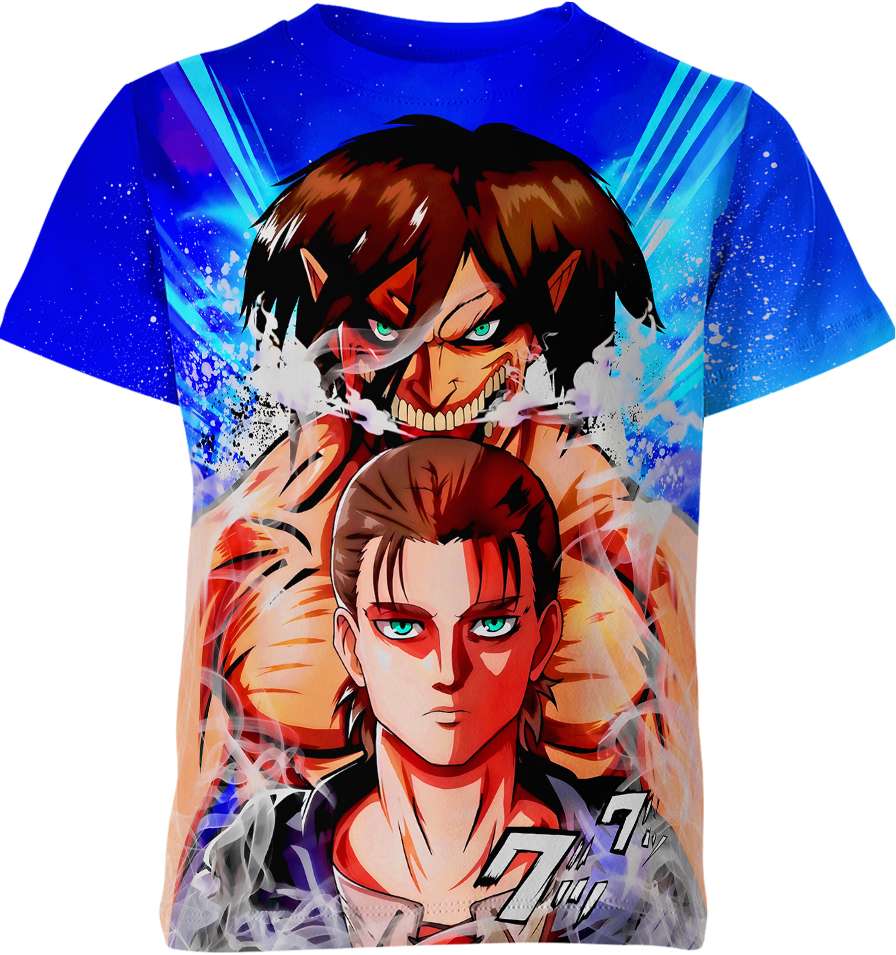 Eren Yeager From Attack On Titan Shirt