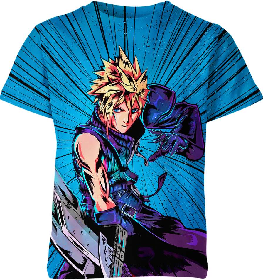Cloud Strife From Final Fantasy Shirt