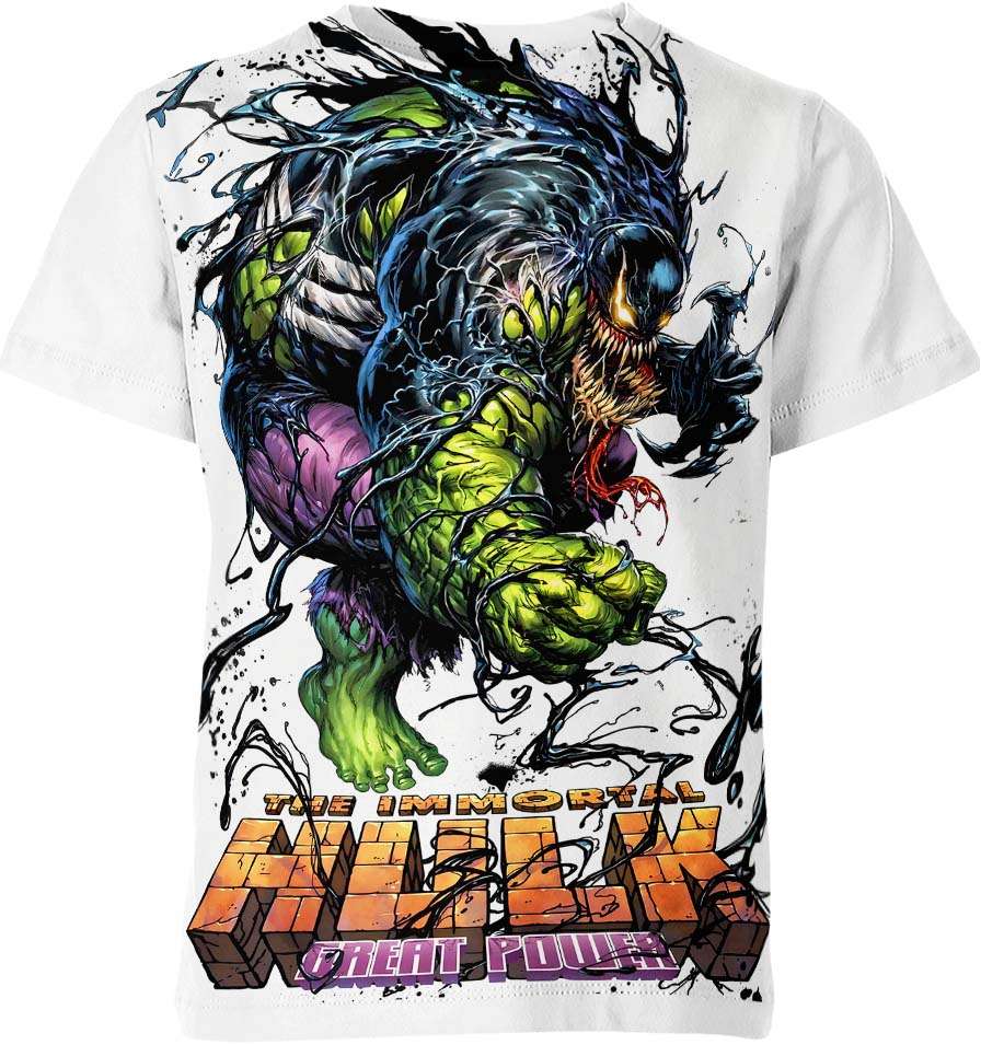 Hulk X Venom Shirt