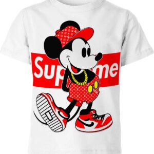 Mickey Mouse X Supreme Shirt