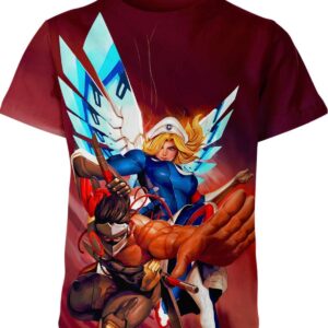 Genji And Mercy Overwatch Shirt