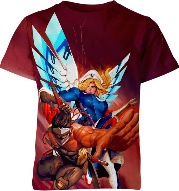 Genji And Mercy Overwatch Shirt