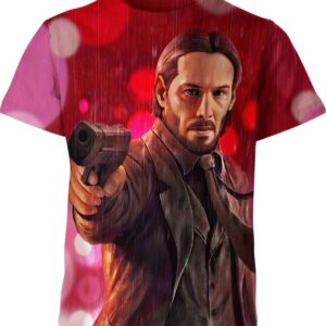 Keanu Reeves In John Wick Shirt
