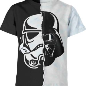 Storm Trooper X Darth Vader From Star Wars Shirt